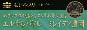 4月マンスリーコーヒー エルサルバドル ミレイディ農園